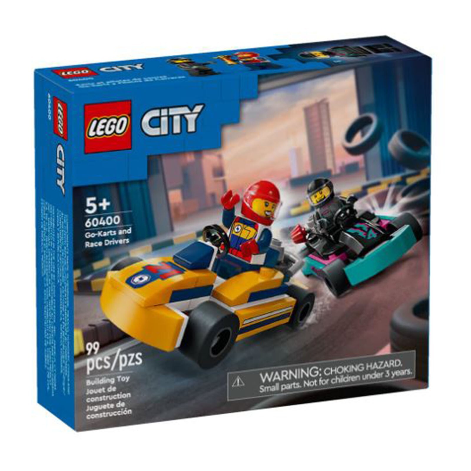 Конструктор LEGO City для картинга и автогонщиков 60400 НОВЫЙ