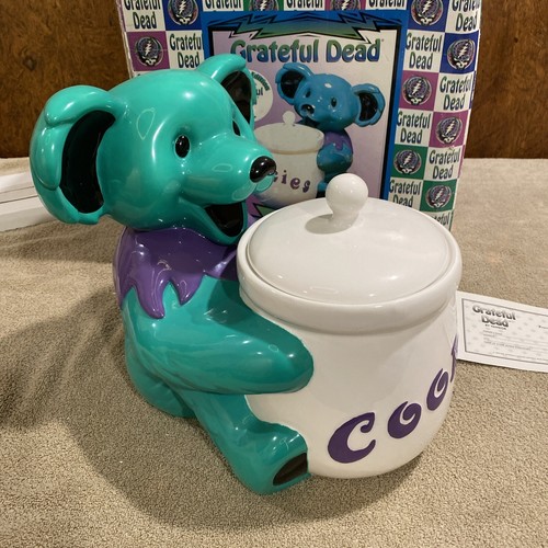 Grateful Dead Vandor Cookie Jar Green Limited Edition Only