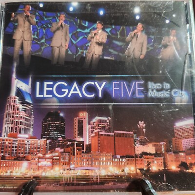 Live In Music City by Legacy Five (CD, 2006, Daywind Records) - New Sealed