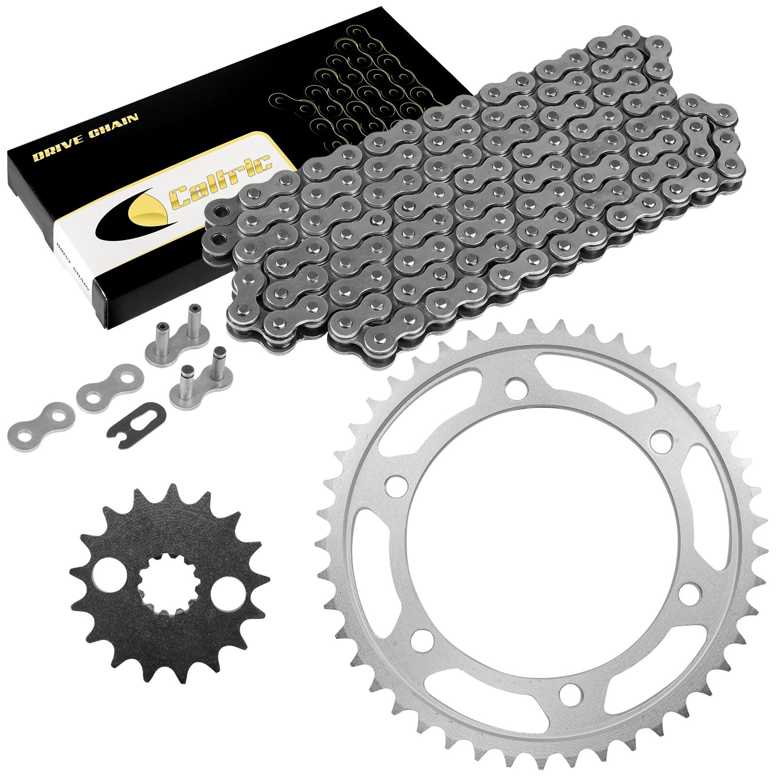 その他 Te3 Drive Chain & Sprockets Kit for Kawasaki ZX1100D Ninja ZX-11
