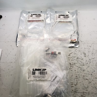 LINKUP 12 Pc, Cat7 RJ45 S/FTP Patch Cable Ethernet LAN Cord &2 Mini Port SVGA