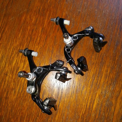 Ensemble Freins Campagnolo Record Squelette - Double Pivot Avant, Mono Arrière, Noir