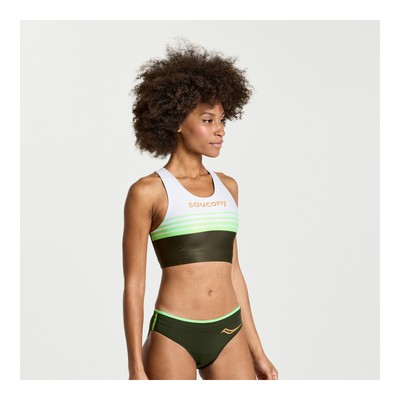 

Saucony Women Elite Bra Топ Umbra  Одежда