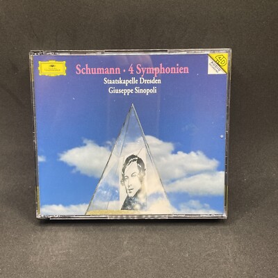 ROBERT SCHUMANN: 4 Symphonien | Symphonies 1, 2, 3, 4 | Giuseppe Sinopoli | 2 CD