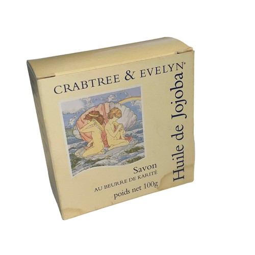 Crabtree & Evelyn Jojoba Oil Soap Shea Butter Triple Milled Shell 3.5 oz NEW