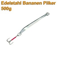 Banana Triangular Stainless Steel Norway Pilker Norway Pilker Turbot 500g
