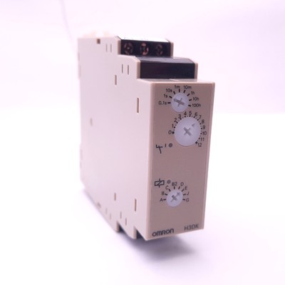 Omron H3DK-M1 Solid-State Timer, SPDT Supply: 24-240VAC/DC, 8-Mode