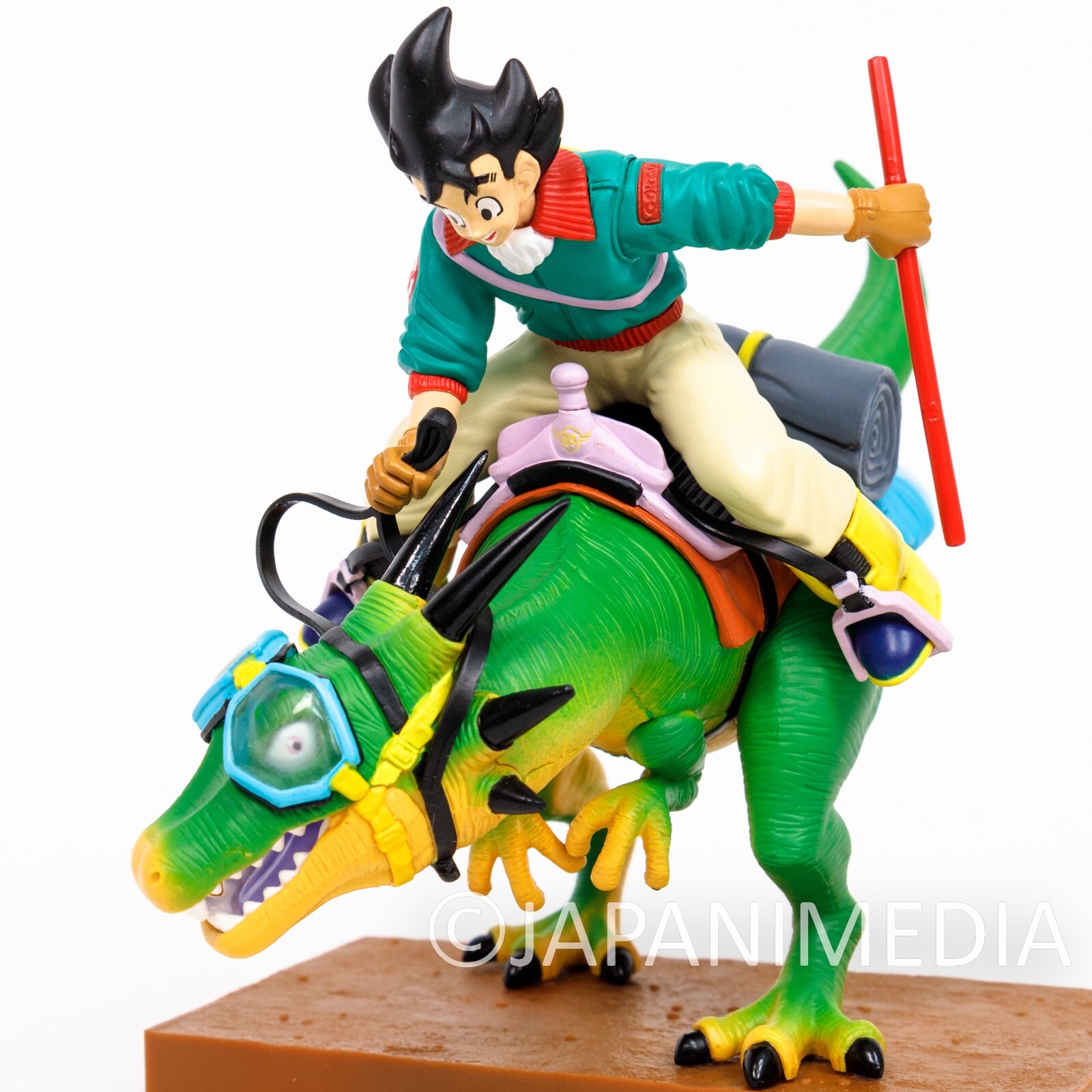 海岸に流れ着いていたフィギュア Retro RARE! Dragon Ball Z Riding Scene Figure Son Gokou