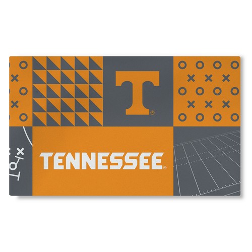 Моющийся коврик для гостиной Northwest NCAA Tennessee Volunteers Colorblock, 36x60