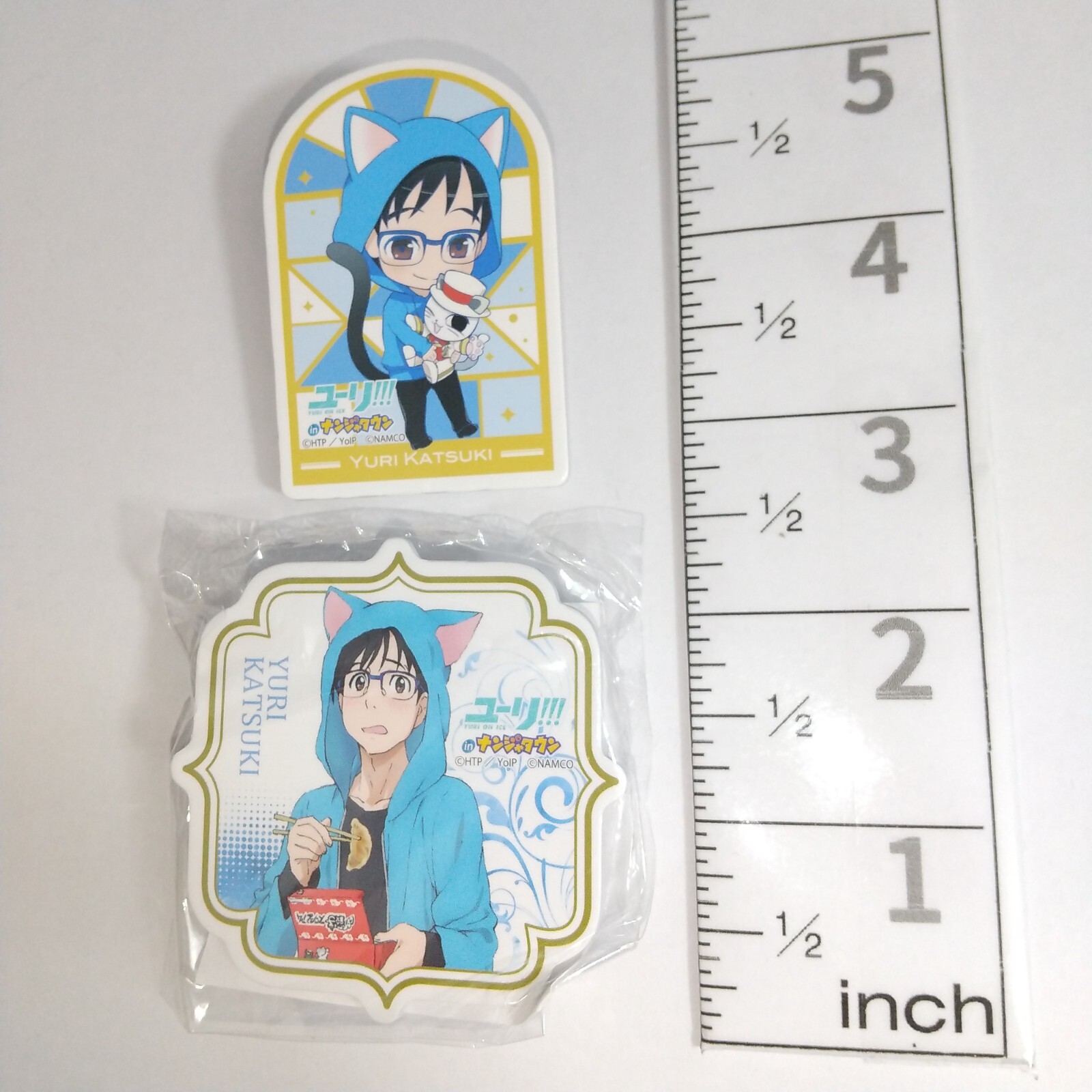 A77071 Yuri on Ice in NAMJATOWN Board badge Yuuri Katsuki | eBay