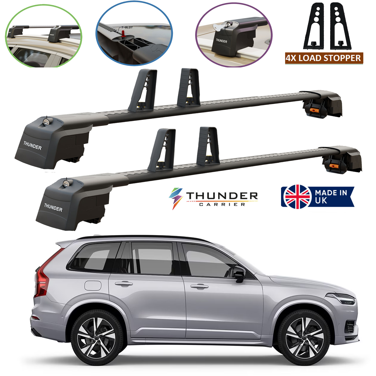 Volvo xc90 roof rack weight limit sale