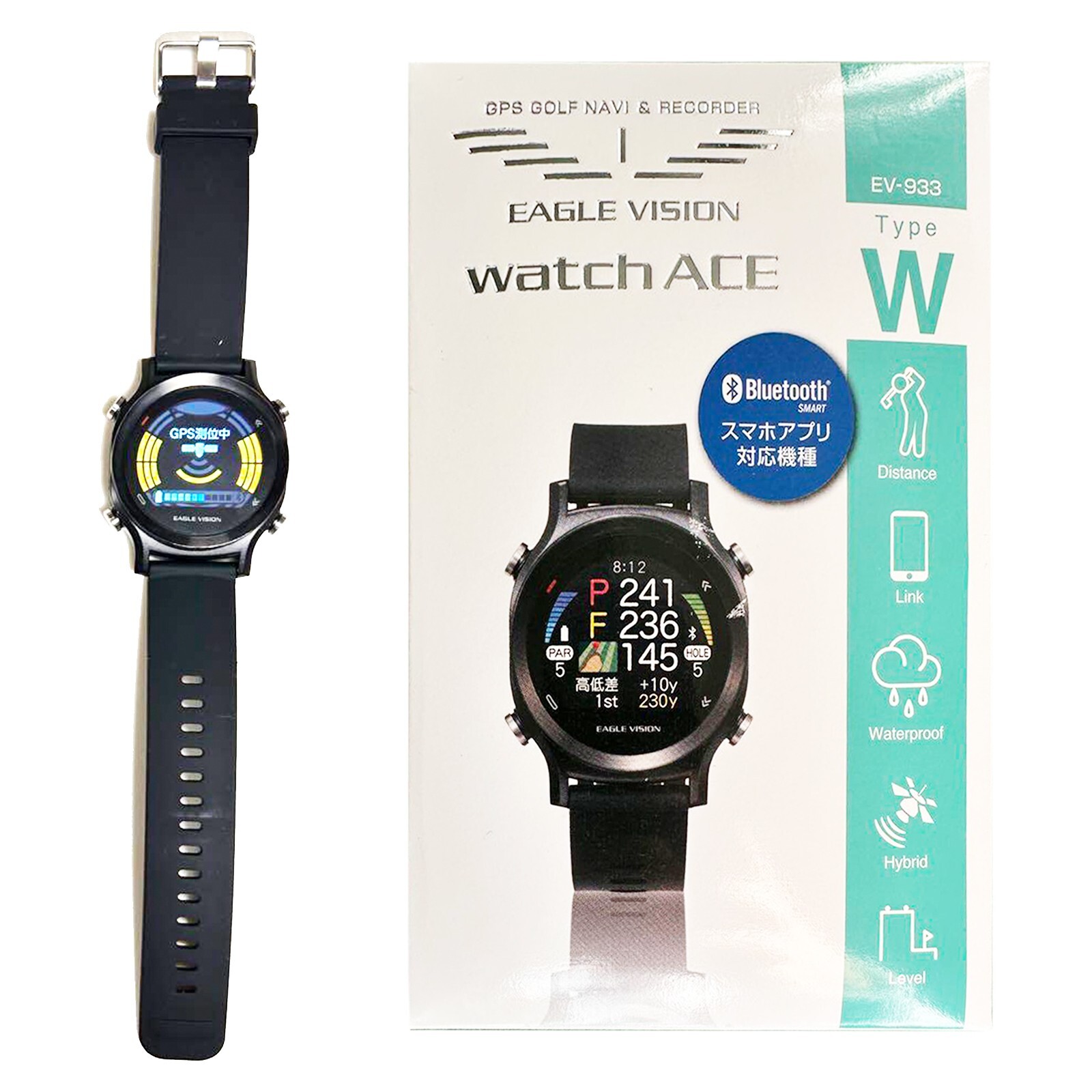 EAGLE VISION watch ACE GPS GOLF NAVI & RECORDER EV-933 Type EAGLE VISION watch ACE GPS GOLF NAVI & RECORDER EV-933 Type