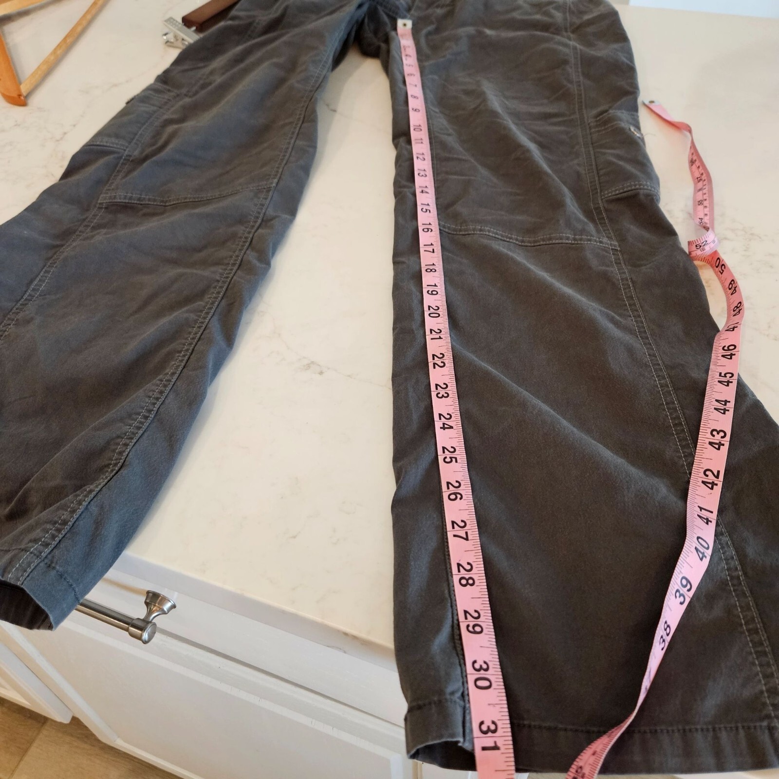Kuhl Women's Size 8 Legendary 6323 Gray Khaki Hiking Outdoor Pants