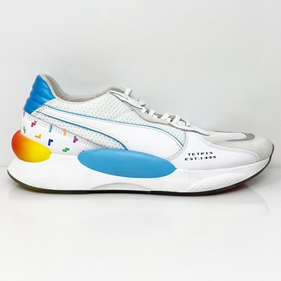 

Puma Mens RS 9 8 X Tetris 372490-01 Белая Повседневная Обувь Кроссовки Размер 10, Белый, RS 9 8 X Tetris