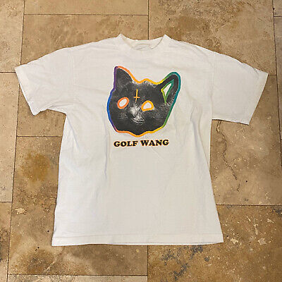 Odd Future Wolf Gang Golf Wang OG Cat T-Shirt Medium Tyler Odd Future Wolf Gang Golf Wang OG Cat T-Shirt Medium Tyler