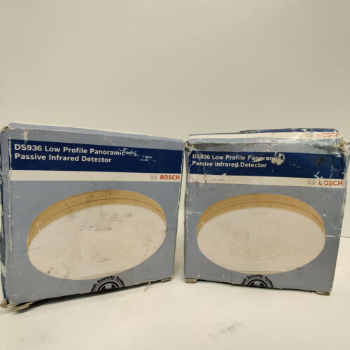 2x Bosch Security Video DS936 PIR Ceiling Mount Motion Detector