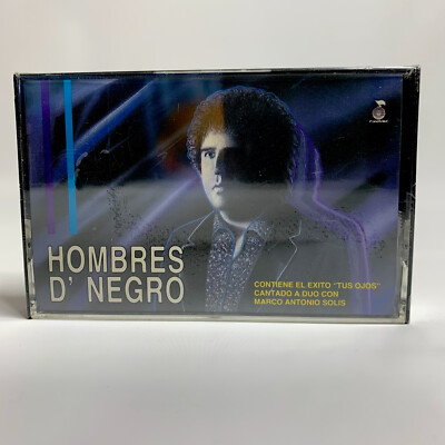 Hombres D' Negro Cassette Duo con Marco Antonio Solis Rock n Cumbia Rare New