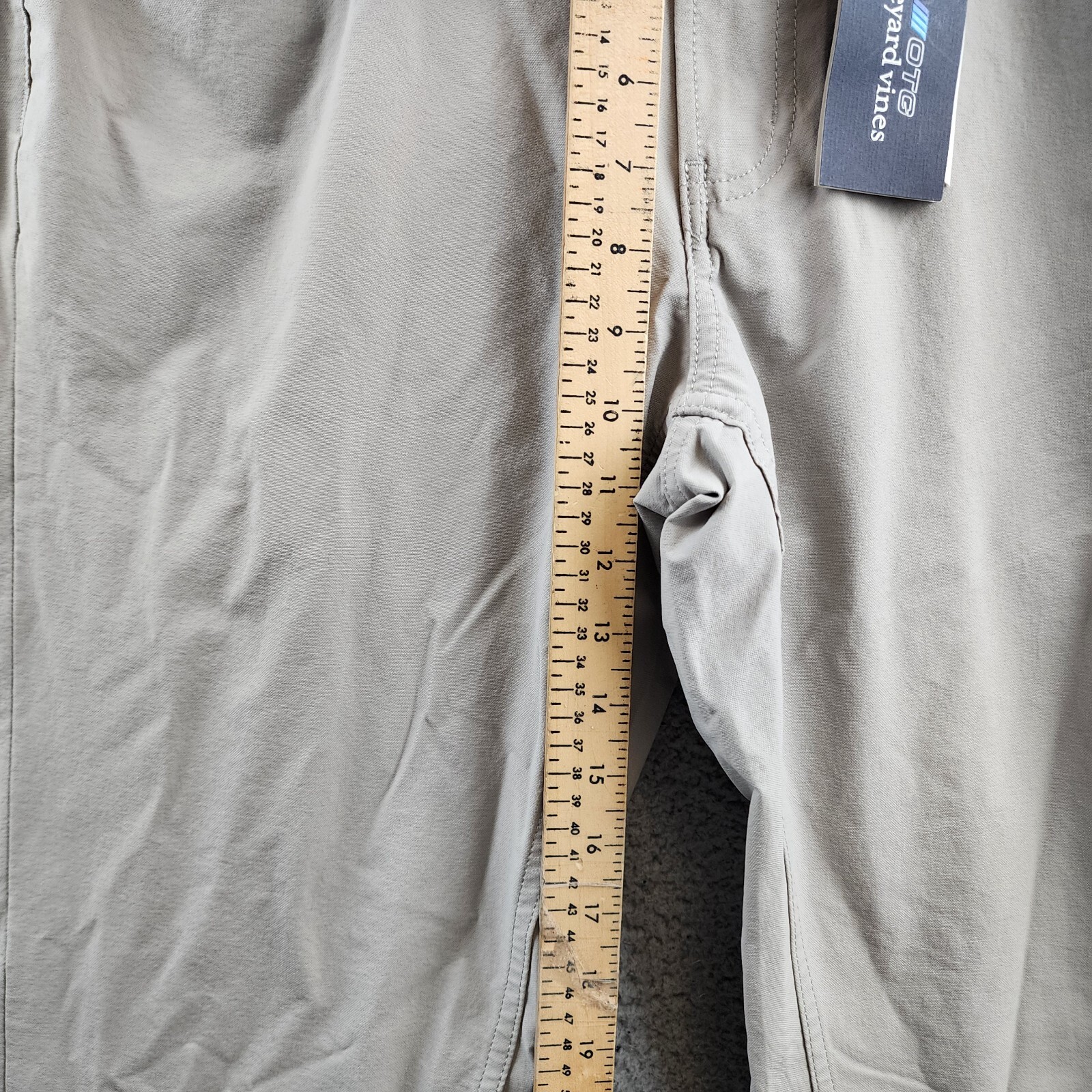 VINEYARD VINES Canvas On The Go 5 Pocket Pants Men's 32x32 Paloma Belt Loops - Picture 9 of 17