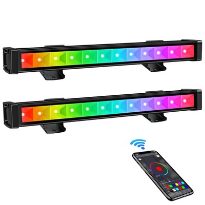 LED Stage Wash Lights Bar - OPPSK 45W RGBW Smart APP Control Multicolor IP65 ...