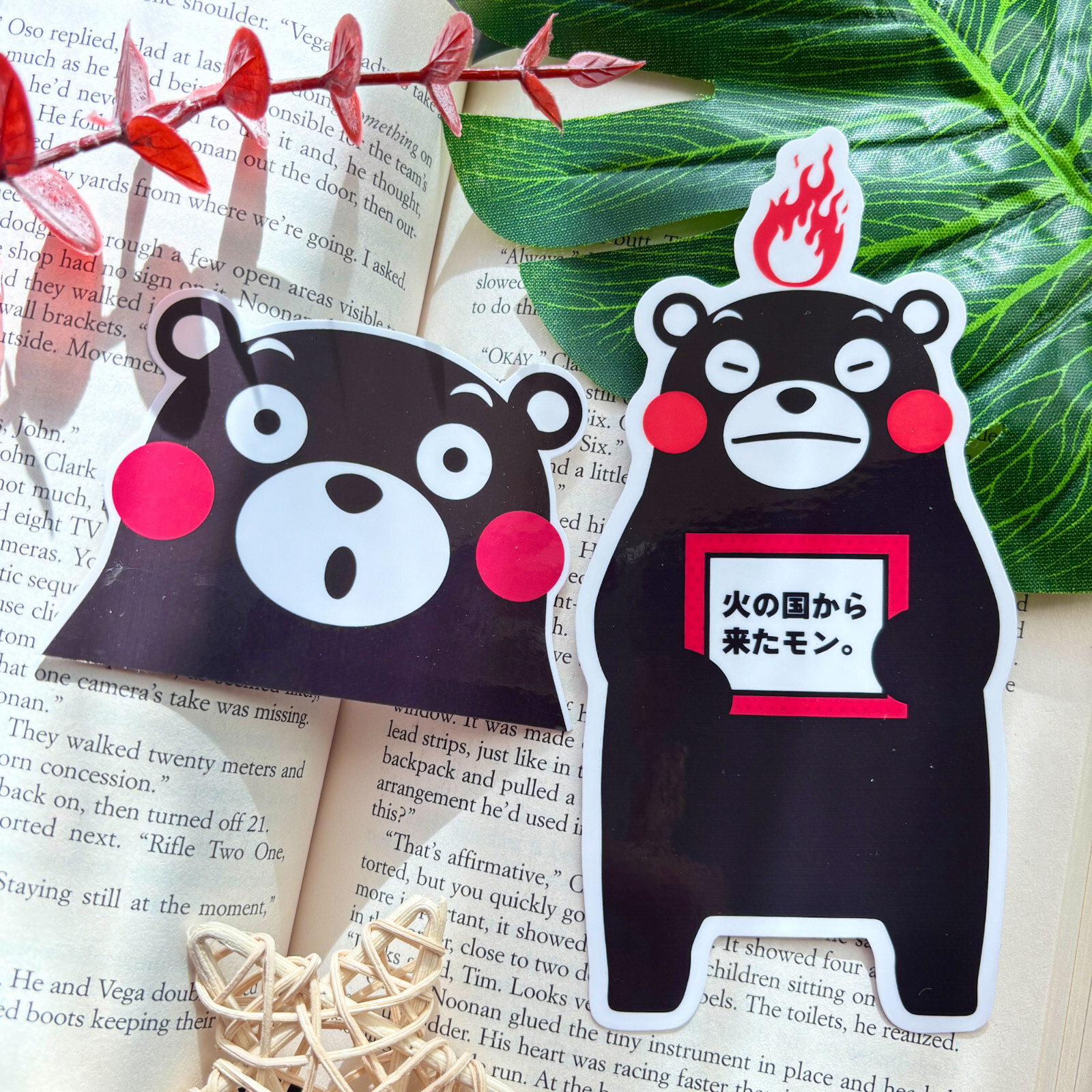 2pc Japanese Bear Kumamonくまモン from Kumamoto Vinyl Stickers | eBay