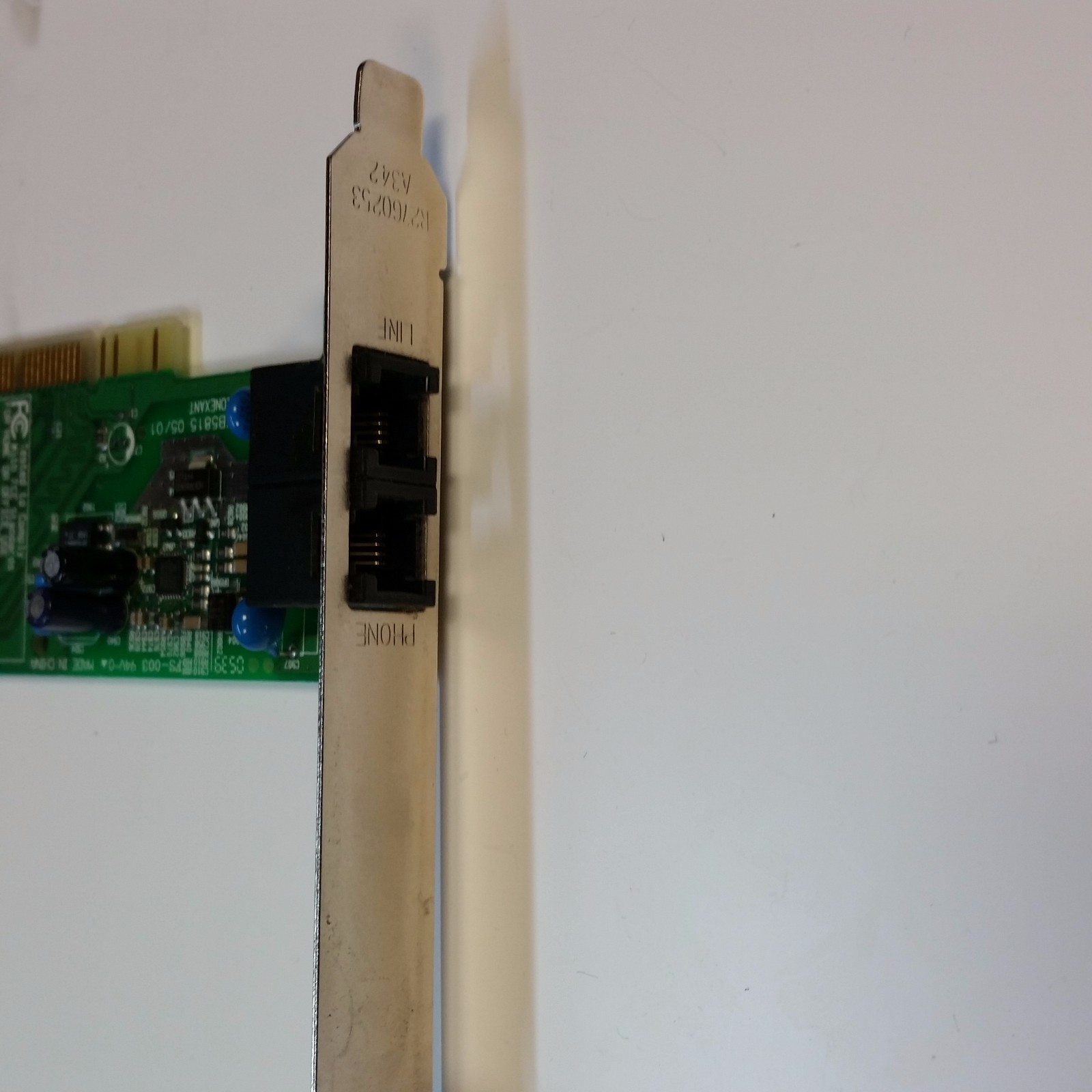 LiteOn 3652B-RD01-D850 PCI 56K INTERNAL MODEM CARD