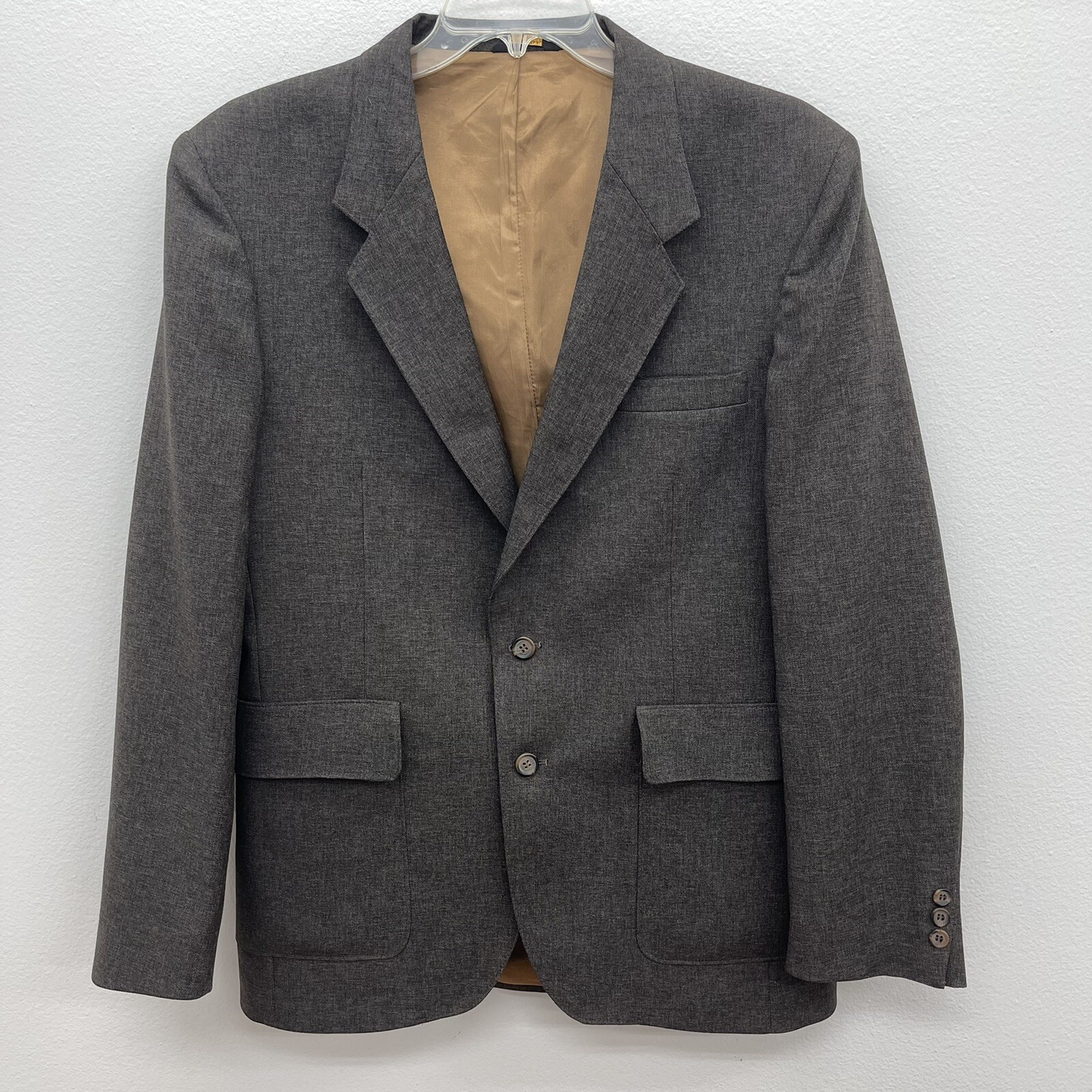 Levi’s Sportswear Action Suit Size 42L Men’s Brown Blazer Sport Coat Jacket