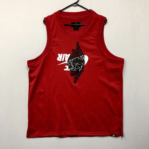 

Майка Nike Air Jordan Jumpman Classic Wings (мужской размер ), красные спортивные майки, Красный, Air Jordan Jumpman