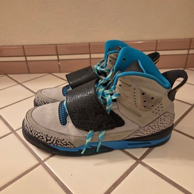Jordan Son of Mars Low Bel Air Wolf Grey Blue 512246-007 Youth 7Y Womens 8.5