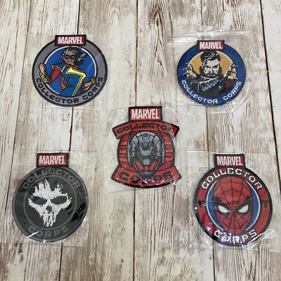 Marvel Collectors Corps Patch Lot of 5 pcs
