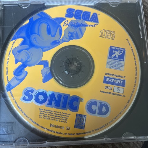 Sonic CD - PC Computer game - Disc only - Windows 95 | eBay