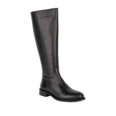 Sergio Moretti Women's Ladies Black Leather Boots Casual Fashion SMR6014-25208