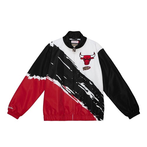 

ВЕТРОВКА MITCHELL - NESS NBA RAINTBREAKER CHICAGO BULLS, Black/red