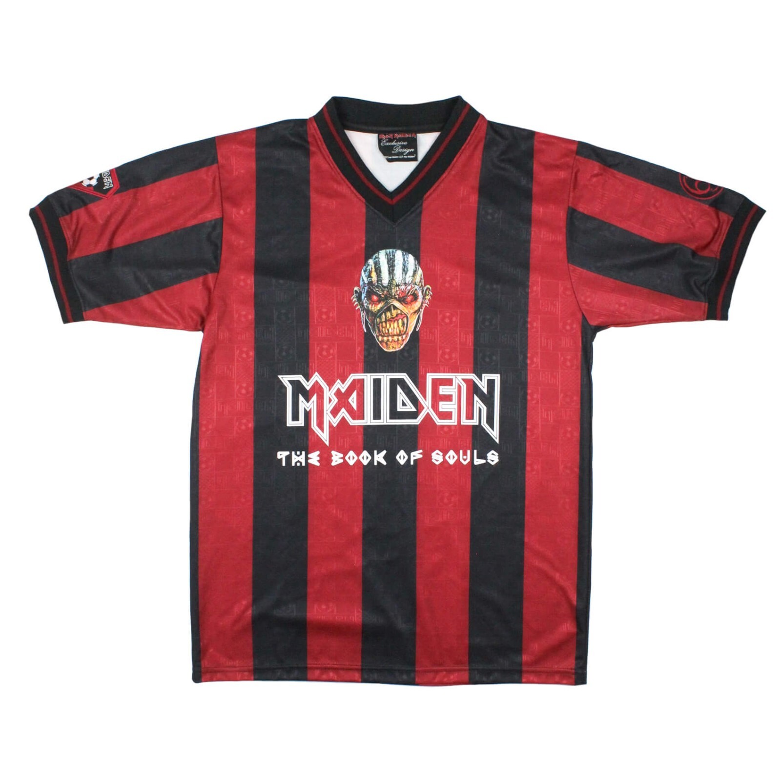 IRON MAIDEN   サッカーシャツ Rare Iron Maiden 