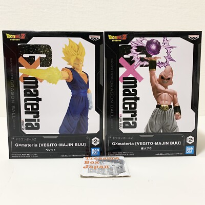 Bandai Dragon Ball Z G×materia Vegito & Majin Buu Pure Set Toy Figure 6.6in