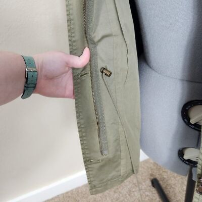 Joie&nbsp;NWT Olive Green Jenita Utility Jacket Size L NWT