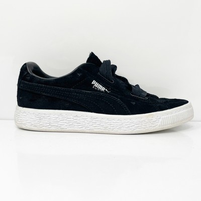 

Puma Boys Suede 365136 02 Черная повседневная обувь Кроссовки Размер 1C, Черный, Suede