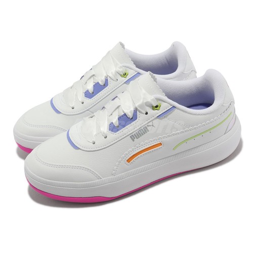 

Puma Tori Pixie Белый Розовый Мульти Женские Повседневные Туфли На Платформе 387611-05, Tori Pixie