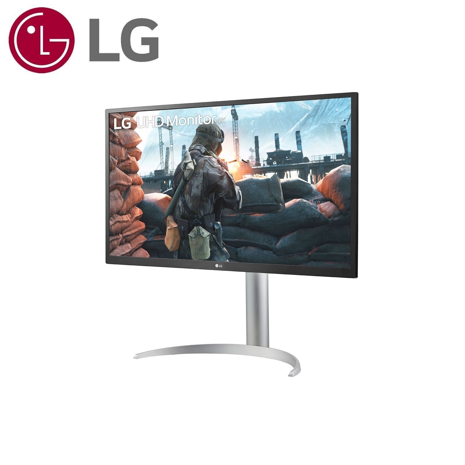 LG 27インチ IPS 4K モニター 27US550-W 27