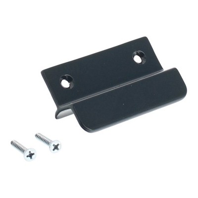 ToniTec Glasfalzgriff mit Steg Balkontürgriff Ziehgriff Aluminium 65x40x20mm 