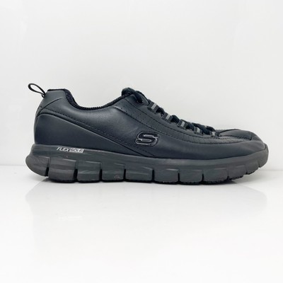 

Skechers Womens Sure Track Trickel 76550EW Черная повседневная обувь Кроссовки Размер 9, Черный, Sure Track Trickel