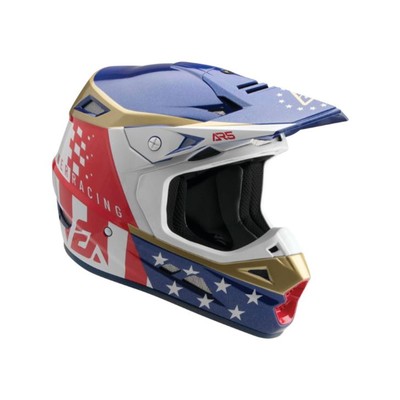 ANSWER AR5 RALLY HELMET RED/WHITE/BLUE, SMALL 446332