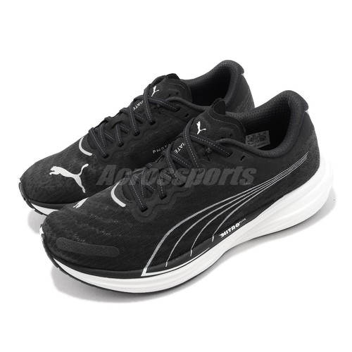 

Puma Deviate Nitro 2 Черно-белые мужские кроссовки Кроссовки Кроссовки 376807-01, Черный, Deviate Nitro 2