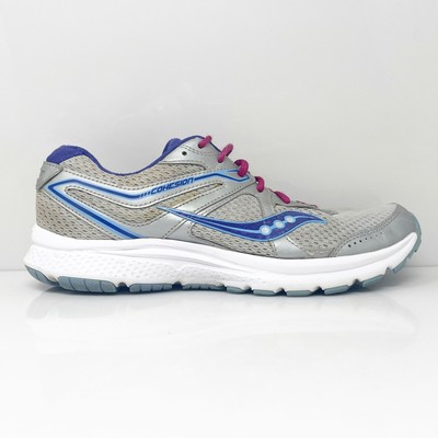 Кроссовки Saucony Womens Cohesion 11 S10420-6 серые, размер 9,5