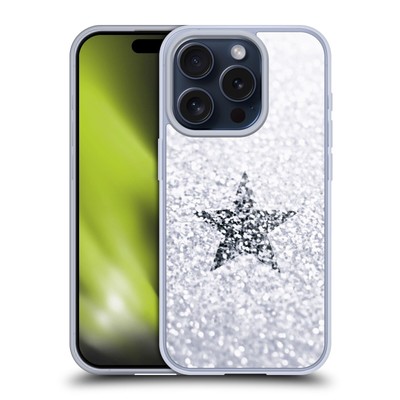 MONIKA STRIGEL GLITZER STERN PASTELL SOFT GEL HUELLE FÜR APPLE iPHONE HANDYS