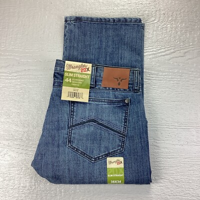 Wrangler 20X Slim Straight Fit Men s Jeans 38x34 Fit 44 Cowboy NEW