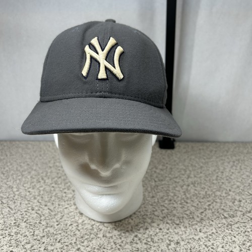 NY Yankees 59Fifty Fitted Grey Wool Hat Cap 7 1/4 New Era | eBay