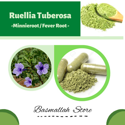 CAPSULES Minnieroot Fever Root Snapdragon Root Sheep Potato Ruellia Tuberosa