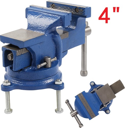 4 100mm Jaw Bench Vice Workshop Clamp Work Bench Table Engineer