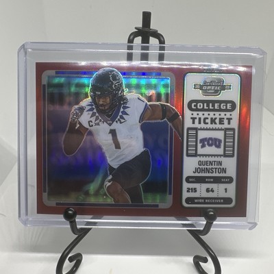 2023 Panani Optics Contenders Chronicles Draft Picks Quentin Johnston 072/149