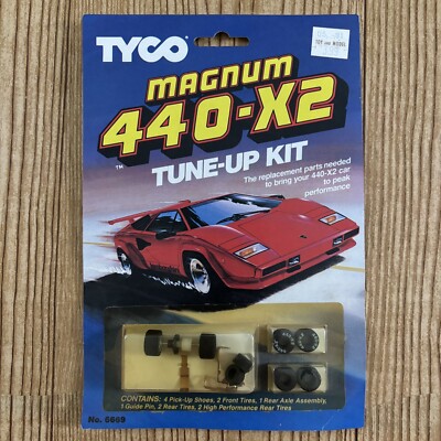 NOS 1990 TYCO Magnum 440-X2 Tune Up Kit #6669 NOS VTG Slot Car Hobby Sealed New